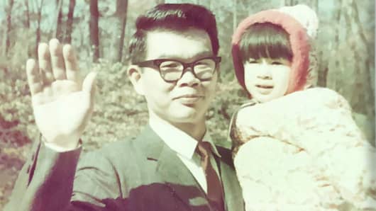 Marguerita Cheng, CEO of Blue Ocean Global Wealth, and her father Paul S. Cheng
