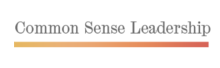 Common Sense Leadership logo